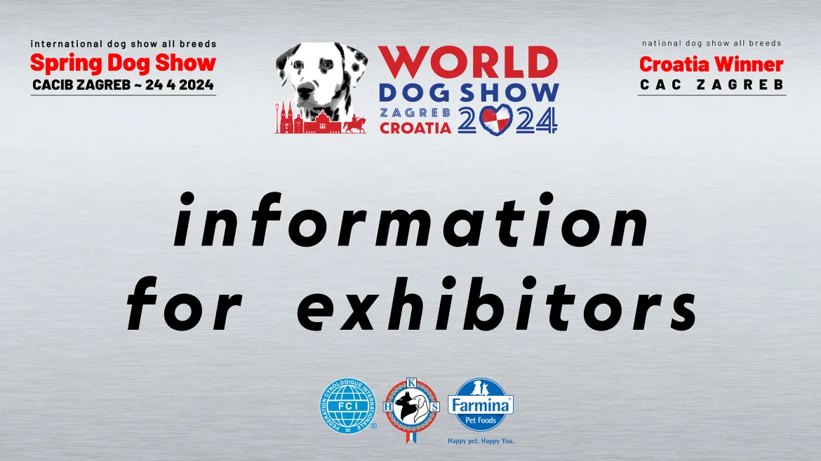 Info for exhibitors